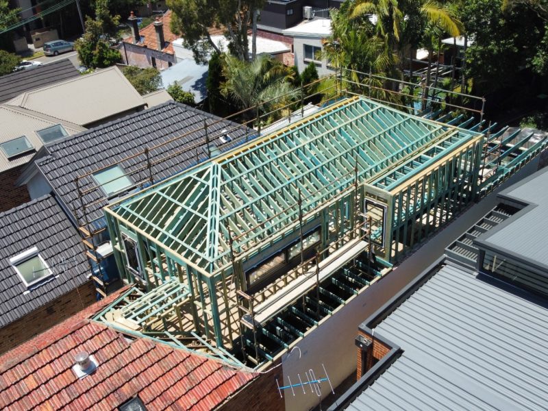 Residential First Floor Additional Framing