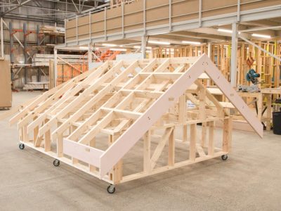 Model Roof for Student Training